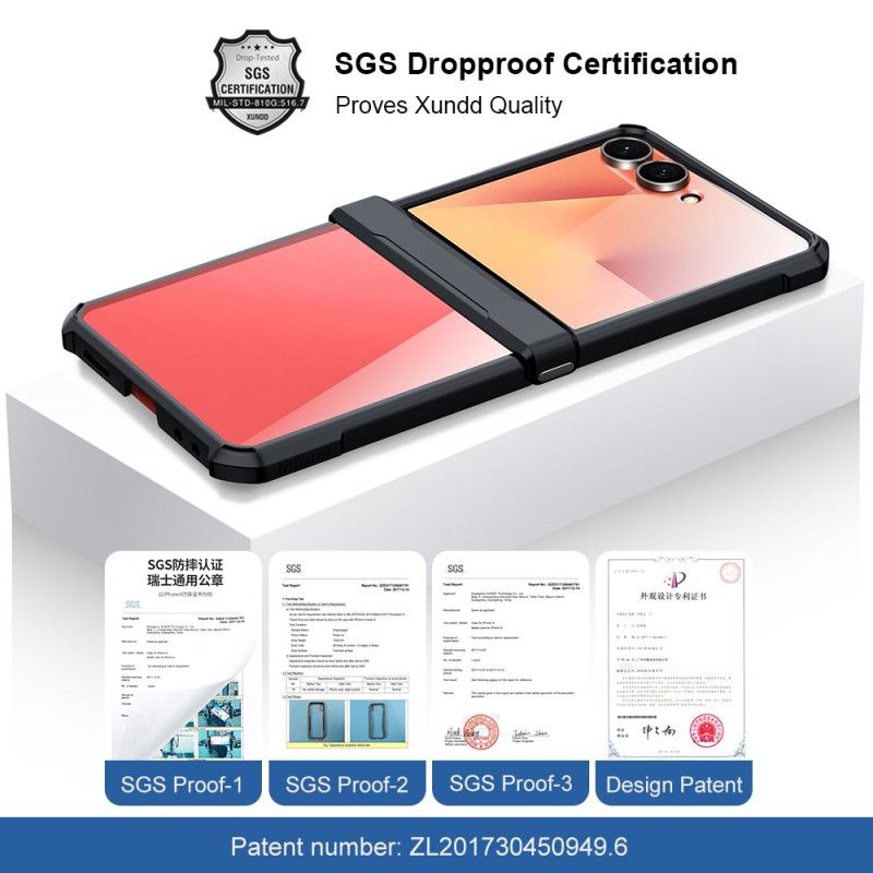 Kryt Samsung Galaxy Z Flip 7 Airbag A Ochranná Fólie Xundd