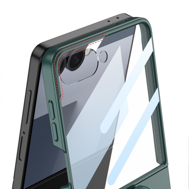 Kryt Samsung Galaxy Z Flip 7 Držák Na Prsteny A Ochranná Fólie Gkk