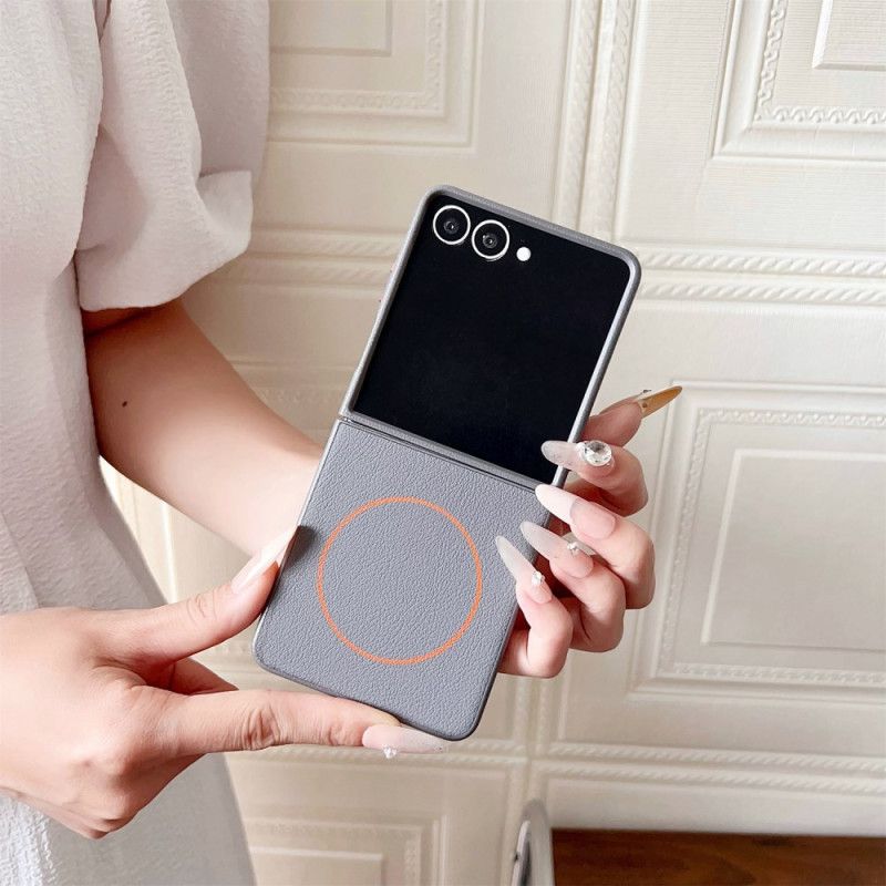 Kryt Samsung Galaxy Z Flip 7 Kompatibilní S Oranžovým Kroužkem Magsafe