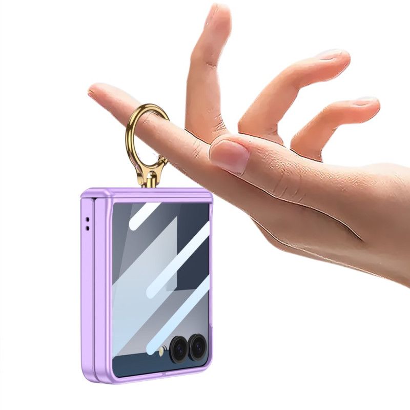 Kryt Samsung Galaxy Z Flip 7 Kryty Na Mobil Magnetické S Držákem Na Kroužek Gkk