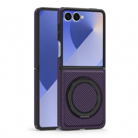 Kryt Samsung Galaxy Z Flip 7 Kryty Na Mobil Magnetické Uhlíkové Vlákno