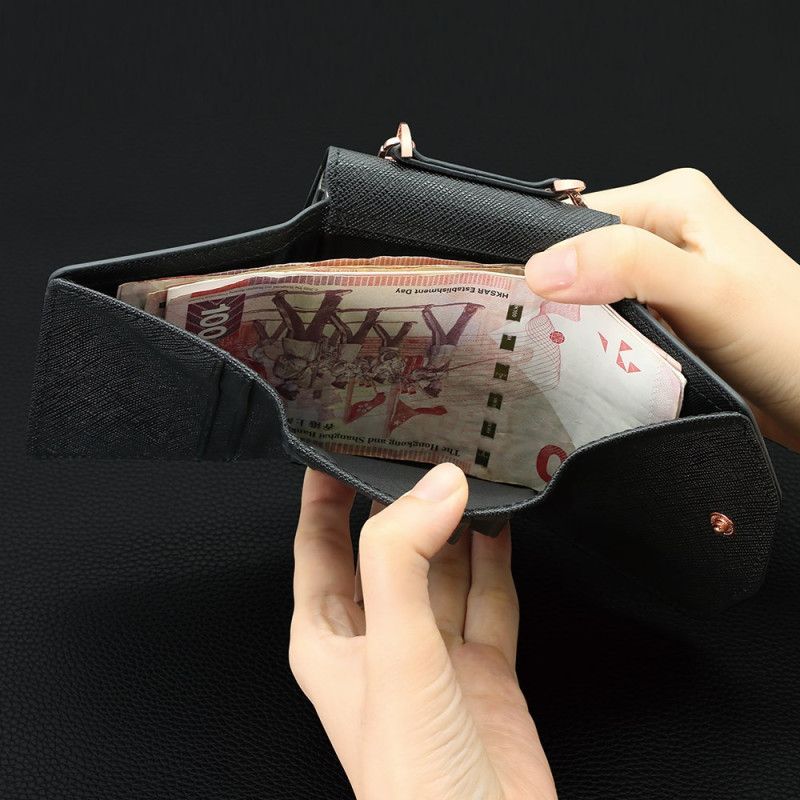 Kryt Samsung Galaxy Z Flip 7 Peněženka A Popruh