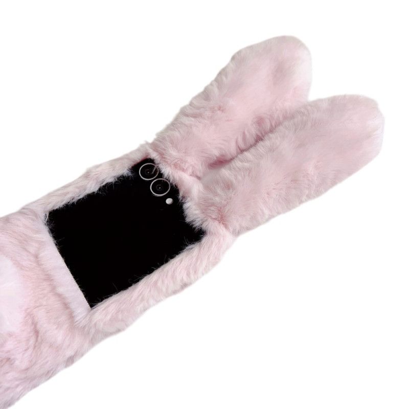 Kryt Samsung Galaxy Z Flip 7 Plyšové Králičí Ouška