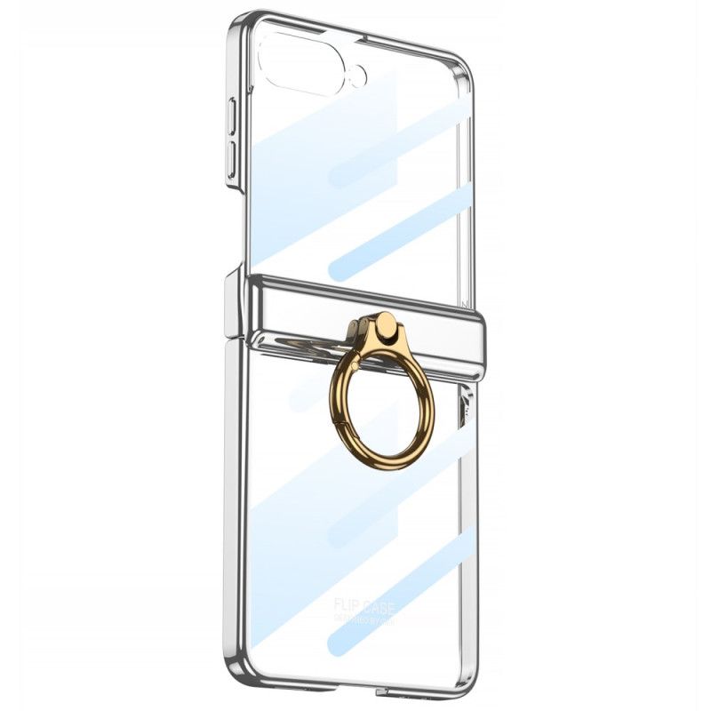 Kryt Samsung Galaxy Z Flip 7 Průhledný Se Stojánkem A Magnetickou Ochranou Gkk