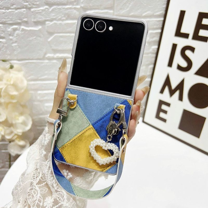 Kryt Samsung Galaxy Z Flip 7 Přívěsek A Popruh Na Zápěstí