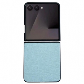 Kryt Samsung Galaxy Z Flip 7 Texturovaný Kožený Efekt