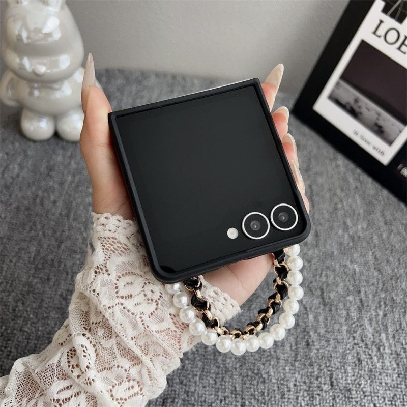 Kryt Samsung Galaxy Z Flip 7 Usměvavý Králíček S Náramkem