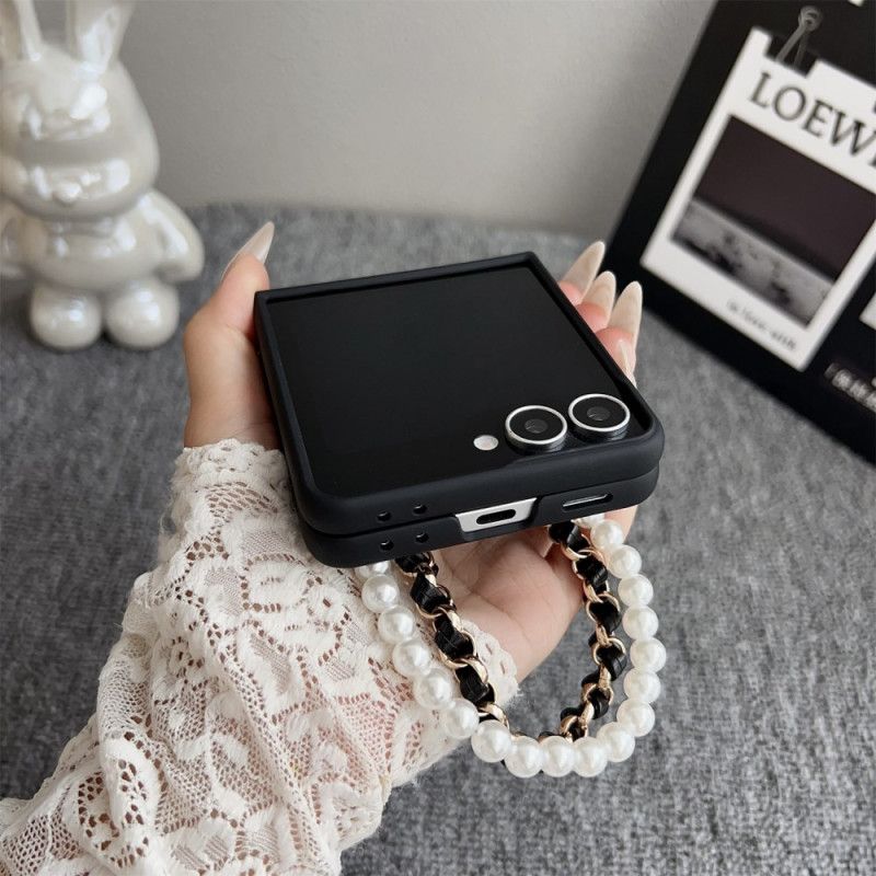 Kryt Samsung Galaxy Z Flip 7 Usměvavý Králíček S Náramkem