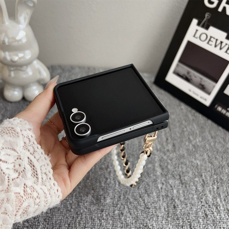 Kryt Samsung Galaxy Z Flip 7 Usměvavý Králíček S Náramkem