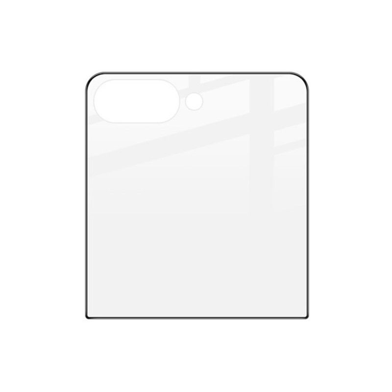 Ochranný Kryt Vnější Obrazovky Z Tvrzeného Skla Pro Samsung Galaxy Z Flip 7 5g (černý Okraj)