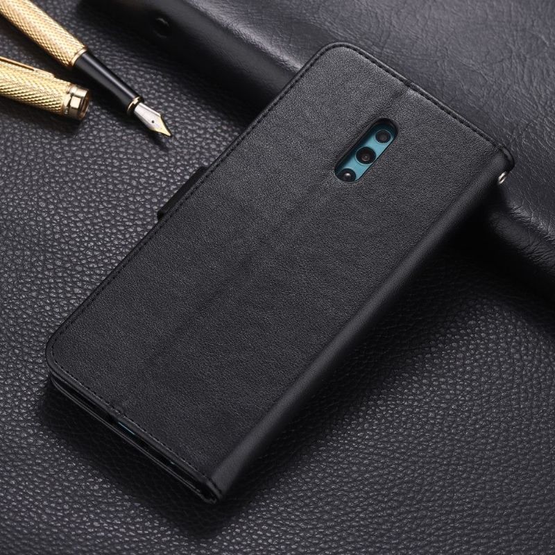 Kožené Pouzdro Folio Na Oppo Reno Peněženkové Pouzdro Peněženka Z Umělé Kůže Azns