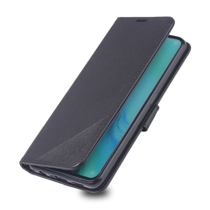 Kožené Pouzdro Folio Na Oppo Reno Peněženkové Pouzdro Peněženka Z Umělé Kůže Azns