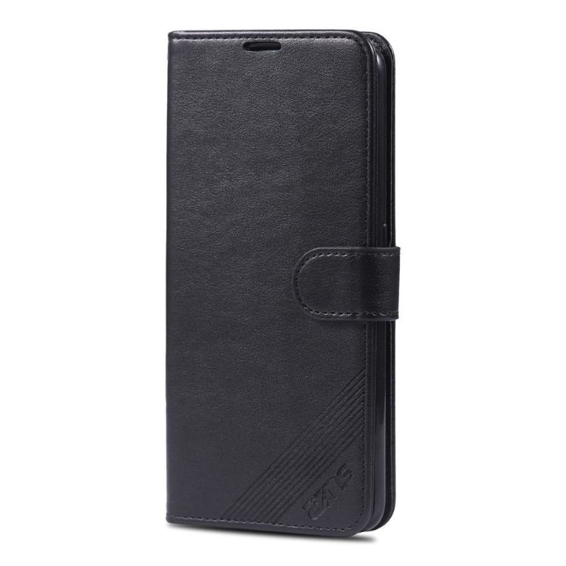Kožené Pouzdro Folio Na Oppo Reno Peněženkové Pouzdro Peněženka Z Umělé Kůže Azns