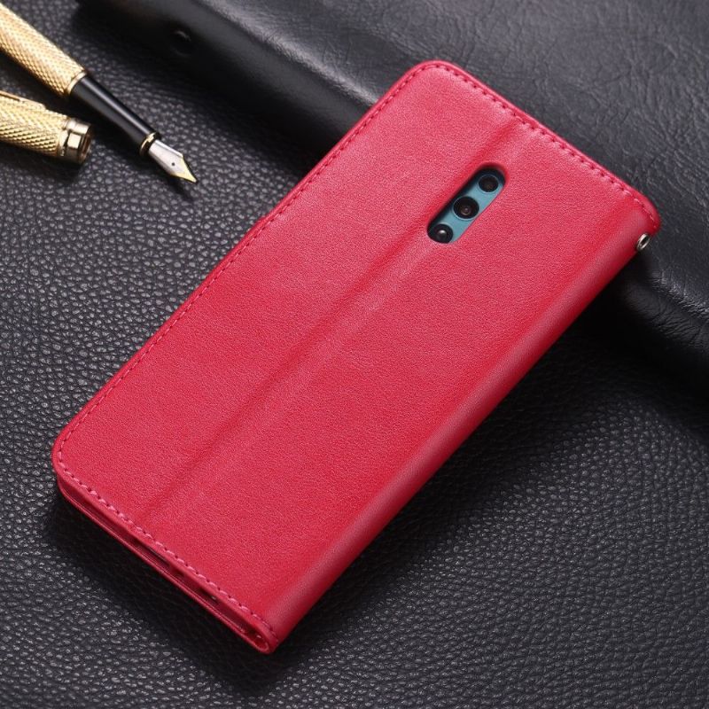 Kožené Pouzdro Folio Na Oppo Reno Peněženkové Pouzdro Peněženka Z Umělé Kůže Azns