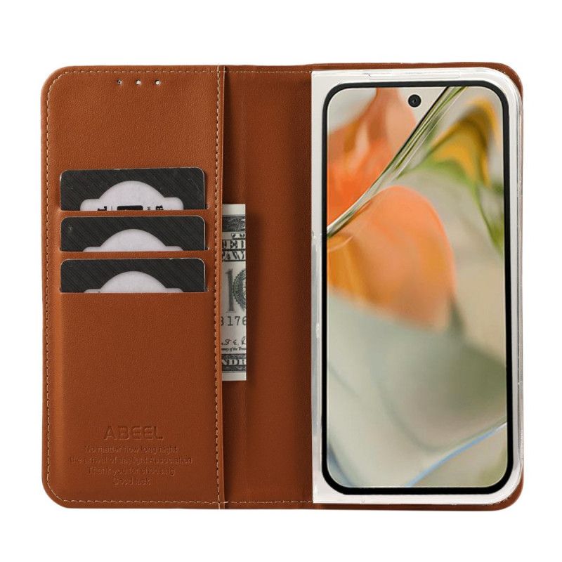 Kožené Pouzdro Folio Google Pixel 10 Pro Fold Blokování Rfid