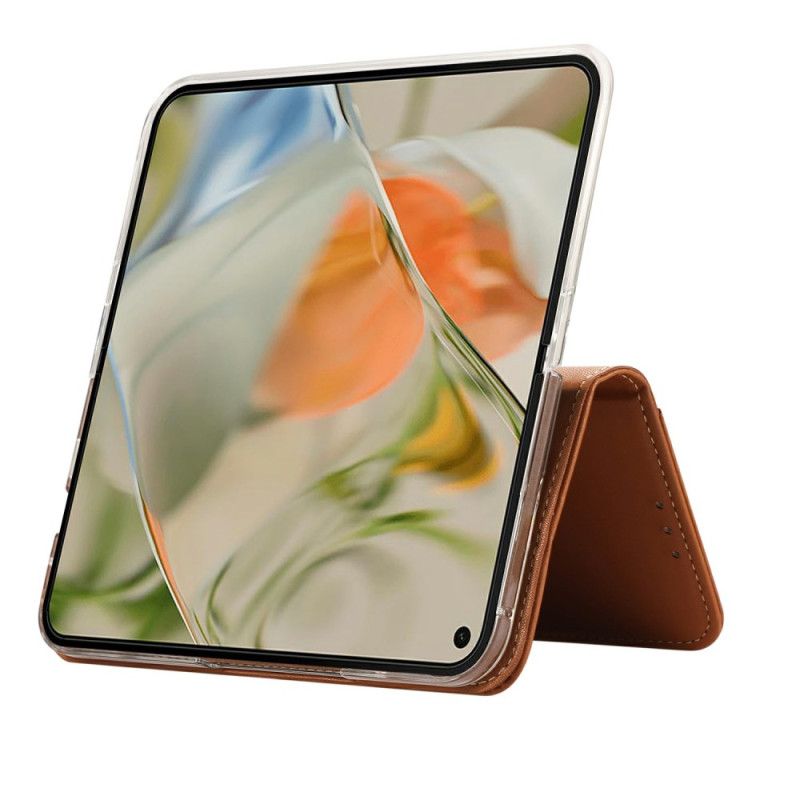 Kožené Pouzdro Folio Google Pixel 10 Pro Fold Blokování Rfid