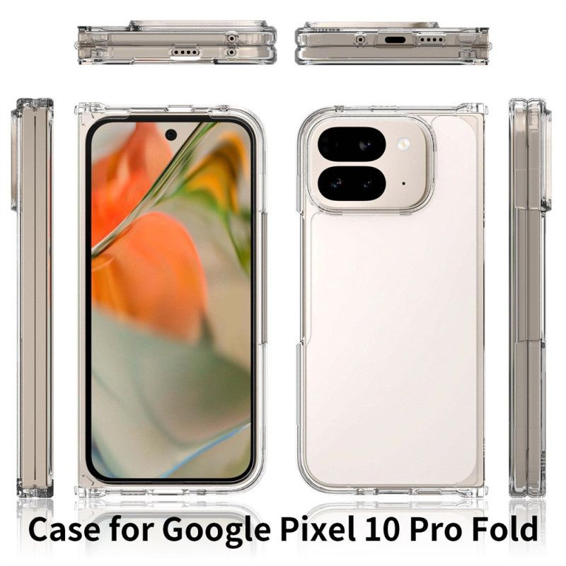 Kryt Google Pixel 10 Pro Fold Průhledný Hybrid