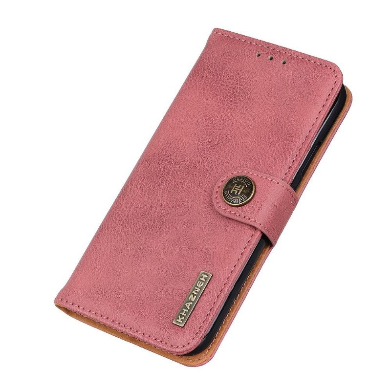 Kožené Pouzdro Na Xiaomi Mi 9T / Mi 9T Pro Khazneh Imitace Kůže