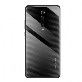 Kryt Na Xiaomi Mi 9T / Mi 9T Pro Zadní Strana Z Uhlíkového Skla