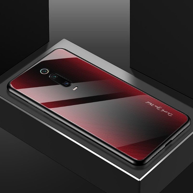 Kryt Na Xiaomi Mi 9T / Mi 9T Pro Zadní Strana Z Uhlíkového Skla