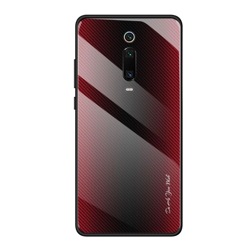 Kryt Na Xiaomi Mi 9T / Mi 9T Pro Zadní Strana Z Uhlíkového Skla