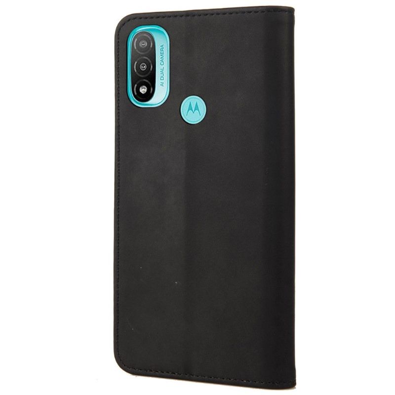 Flipové Pouzdro Na Motorola Moto E20 / E30 / E40 Báječná Umělá Kůže