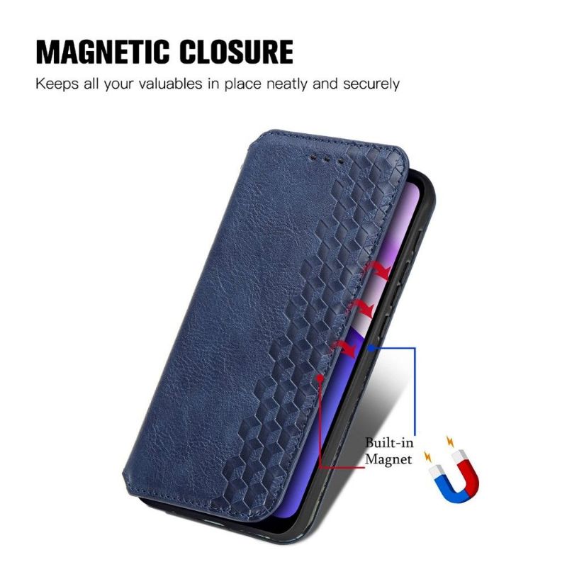 Flipové Pouzdro Na Motorola Moto E20 / E30 / E40 Držák Karty Kub Design