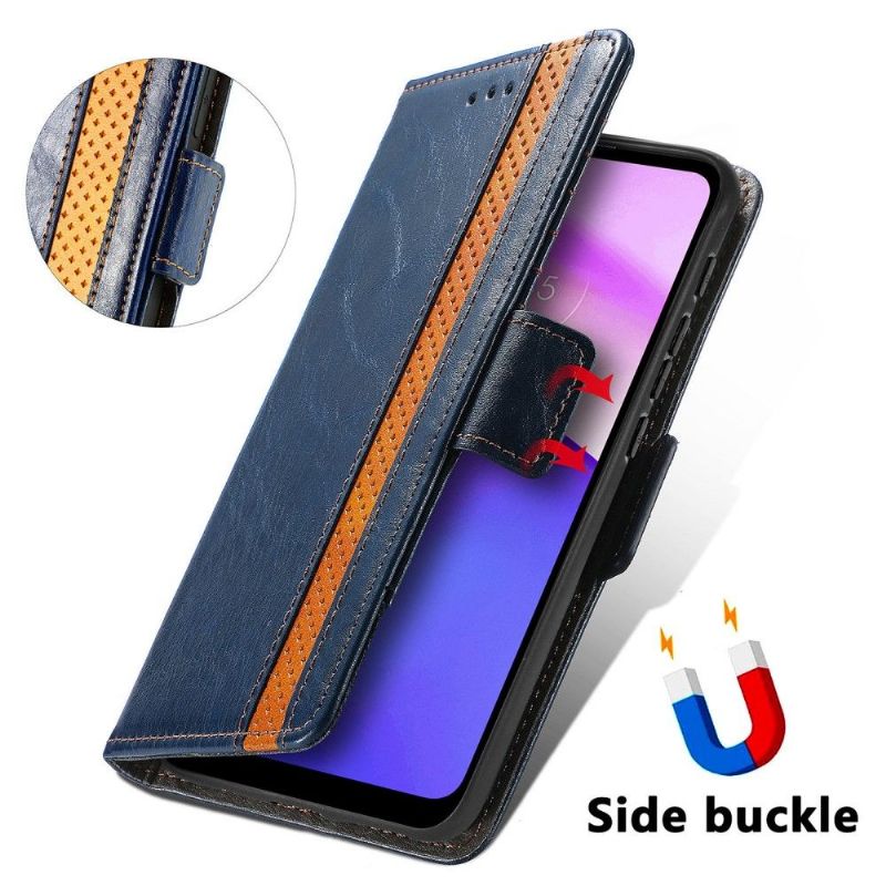 Flipové Pouzdro Na Motorola Moto E20 / E30 / E40 Kožené Pouzdro Flip Business