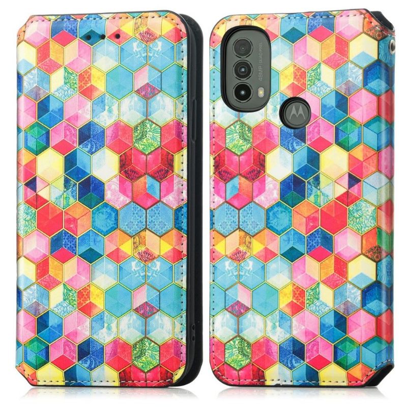 Flipové Pouzdro Na Motorola Moto E20 / E30 / E40 Kub Design