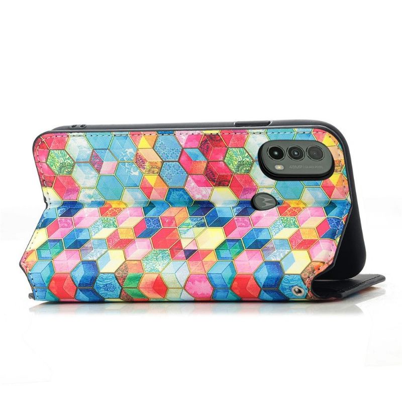 Flipové Pouzdro Na Motorola Moto E20 / E30 / E40 Kub Design