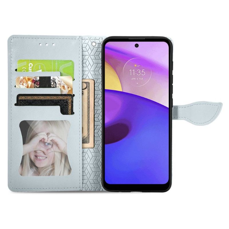 Flipové Pouzdro Na Motorola Moto E20 / E30 / E40 List Mandaly