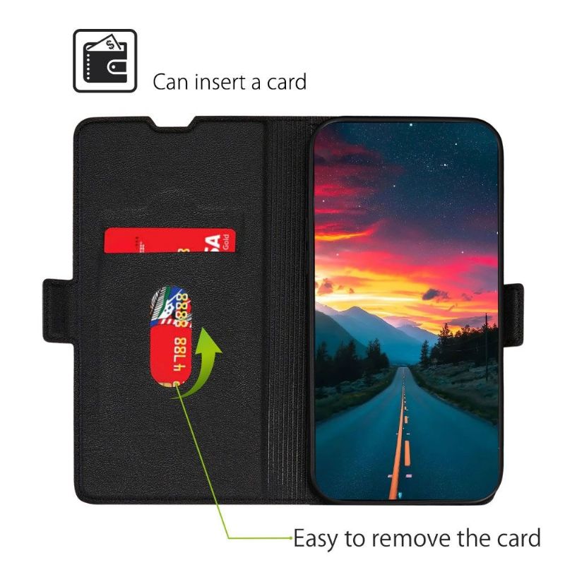 Flipové Pouzdro Na Motorola Moto E20 / E30 / E40 Minimalistický Obchod S Umělou Kůží