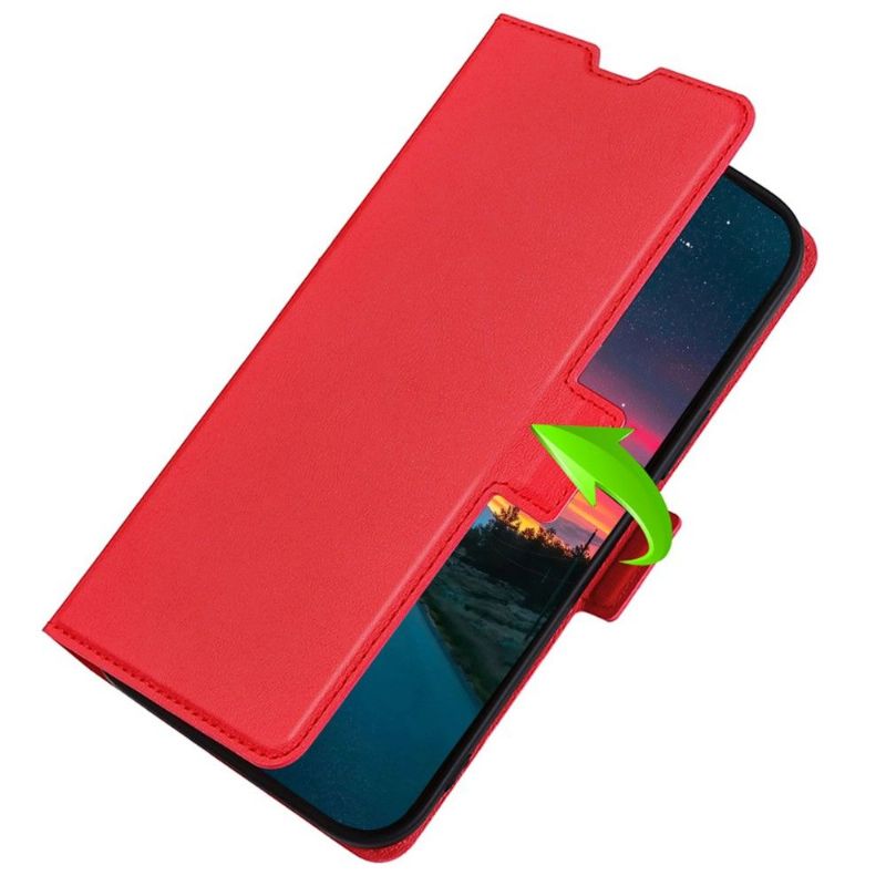 Flipové Pouzdro Na Motorola Moto E20 / E30 / E40 Minimalistický Obchod S Umělou Kůží