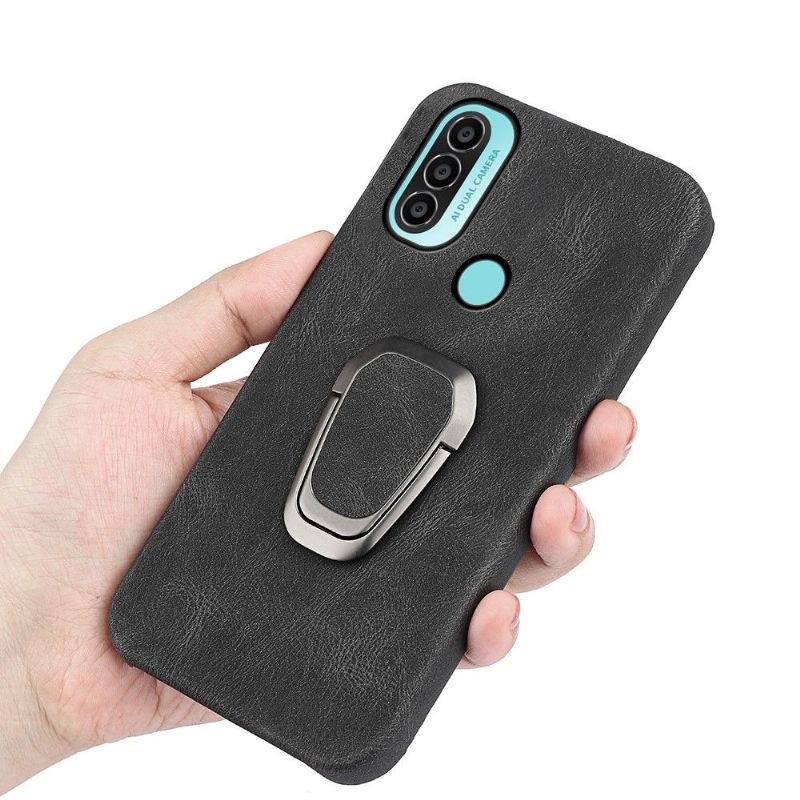 Kryt Na Motorola Moto E20 / E30 / E40 Imitace Kůže Se Stojanem