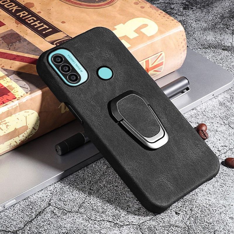 Kryt Na Motorola Moto E20 / E30 / E40 Imitace Kůže Se Stojanem