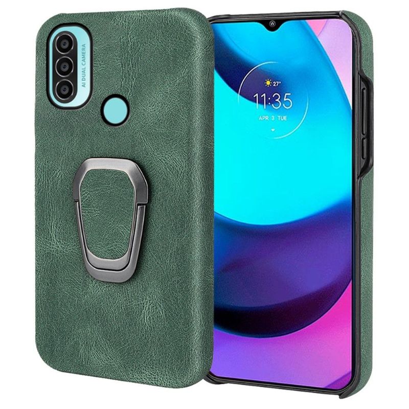 Kryt Na Motorola Moto E20 / E30 / E40 Imitace Kůže Se Stojanem