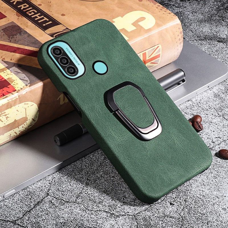 Kryt Na Motorola Moto E20 / E30 / E40 Imitace Kůže Se Stojanem