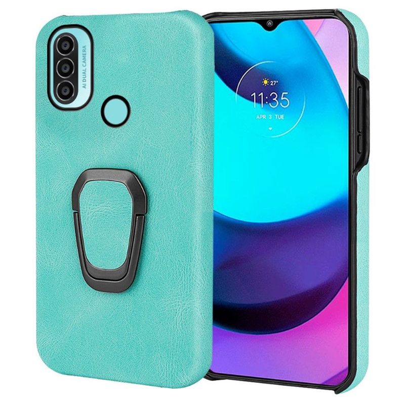 Kryt Na Motorola Moto E20 / E30 / E40 Imitace Kůže Se Stojanem