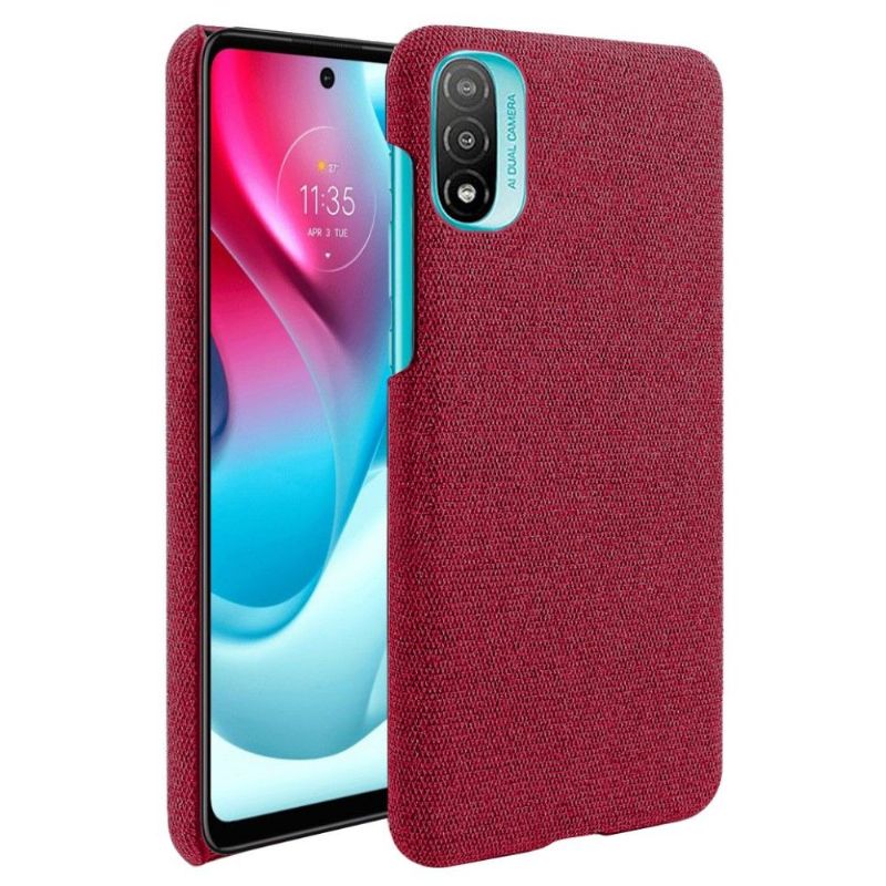 Kryt Na Motorola Moto E20 / E30 / E40 Látkový Potah