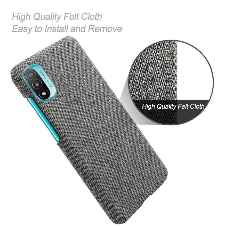 Kryt Na Motorola Moto E20 / E30 / E40 Látkový Potah