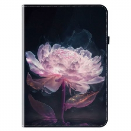 Pouzdra Samsung Galaxy Tab S10 Plus Kryty Na Mobil Fialová Pivoňka