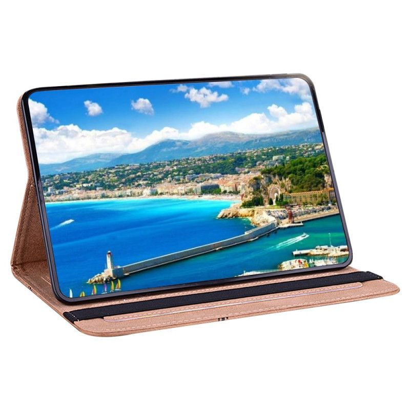 Pouzdro Samsung Galaxy Tab S10 Plus Fialový Lotos