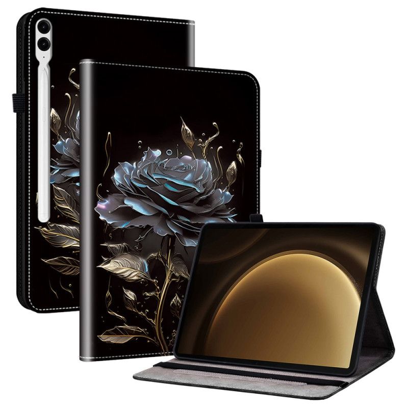Pouzdro Samsung Galaxy Tab S10 Plus Černá Růže