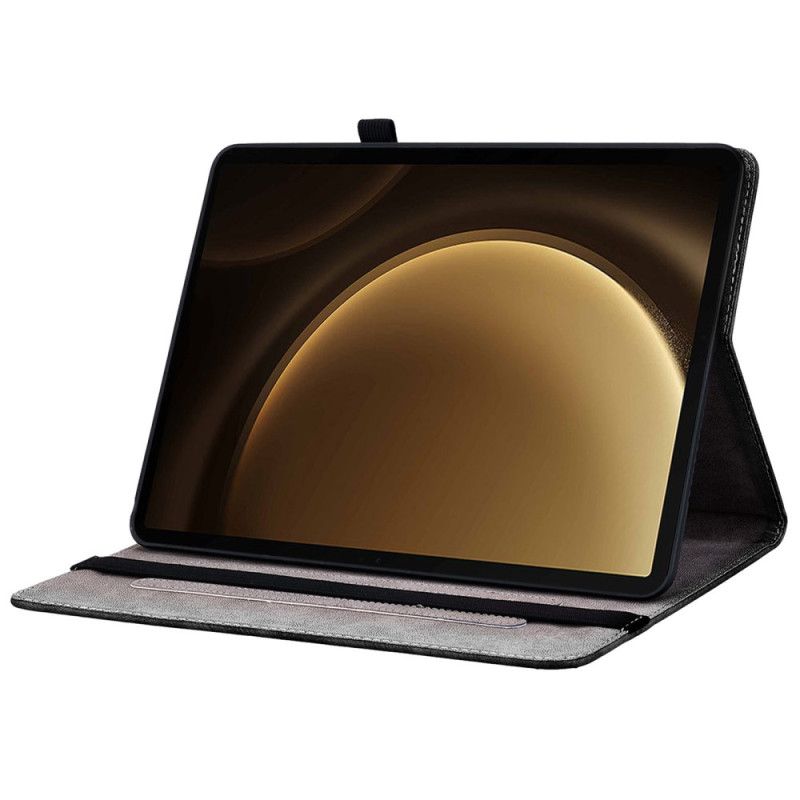 Pouzdro Samsung Galaxy Tab S10 Plus Černá Růže