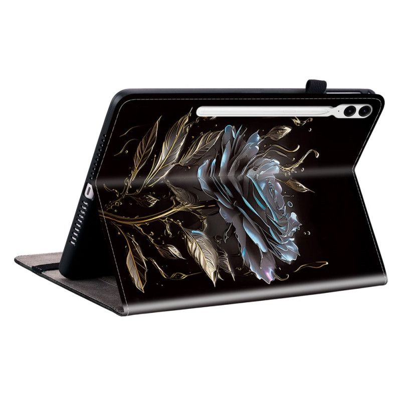 Pouzdro Samsung Galaxy Tab S10 Plus Černá Růže