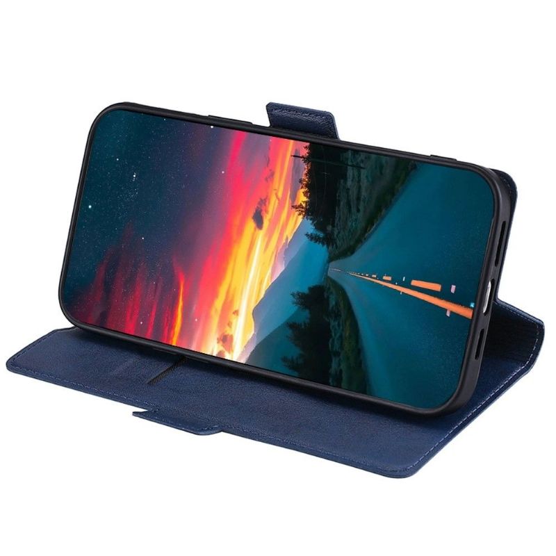 Flipové Pouzdro Na Vivo X80 Pro Minimalistický Obchod S Umělou Kůží