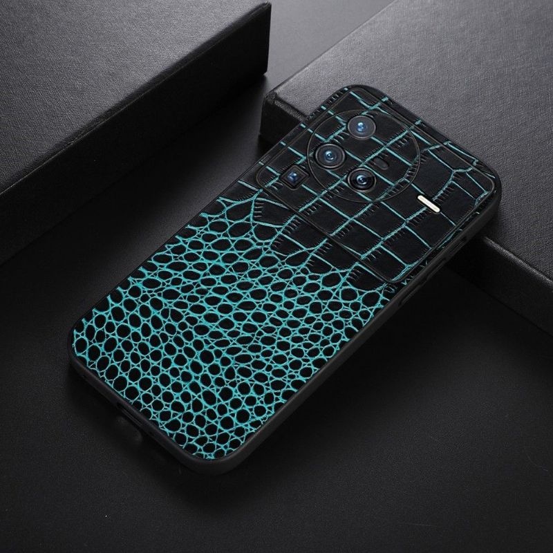 Kryt Na Vivo X80 Pro Kůže Colette Croc Effect