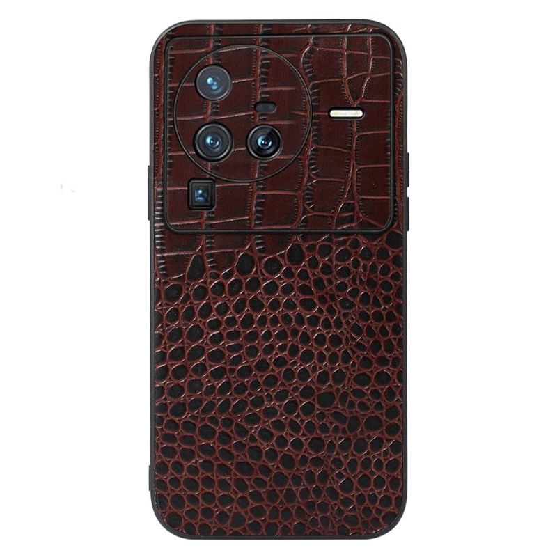 Kryt Na Vivo X80 Pro Kůže Colette Croc Effect