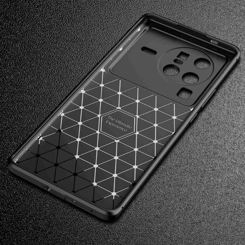 Kryt Na Vivo X80 Pro Styl Uhlíkových Vláken