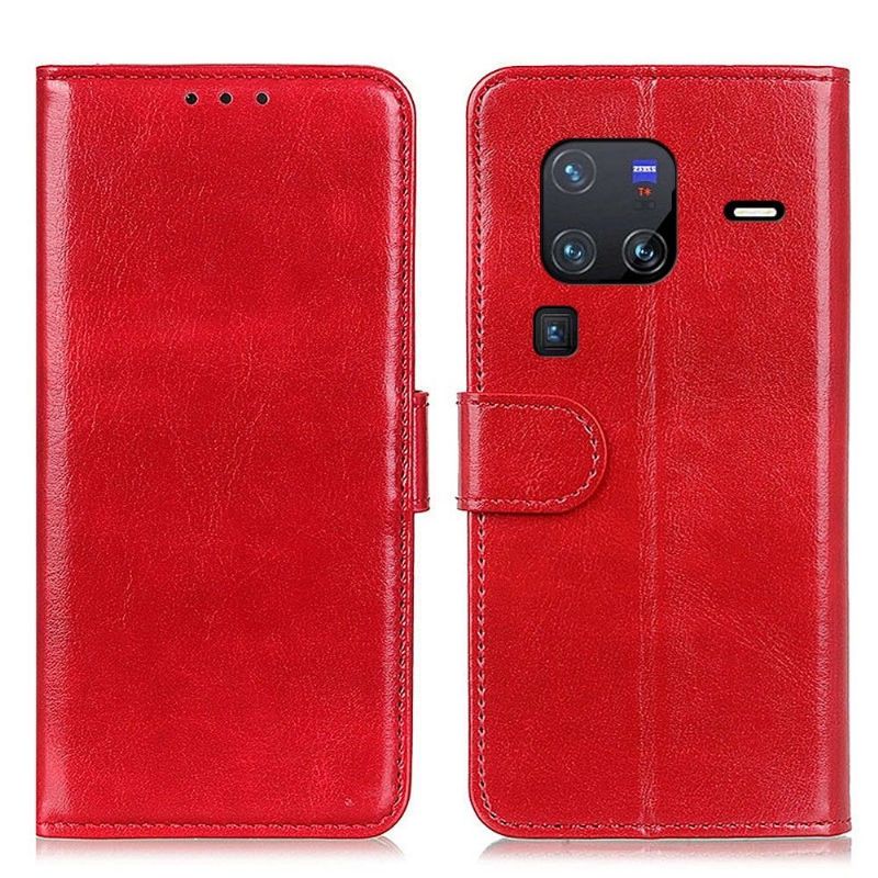 Pouzdra Na Vivo X80 Pro Flipové Pouzdro Funkce Stojanu Z Umělé Kůže